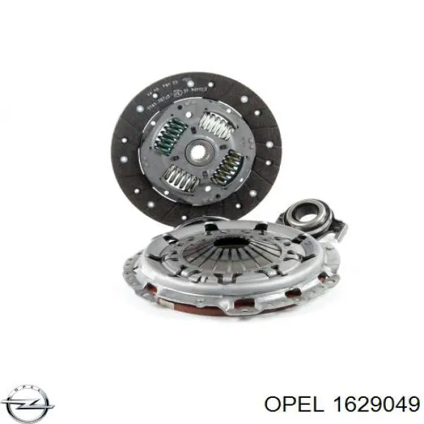 Комплект сцепления (3 части) Opel 1629049 цена, от 117.29 USD
