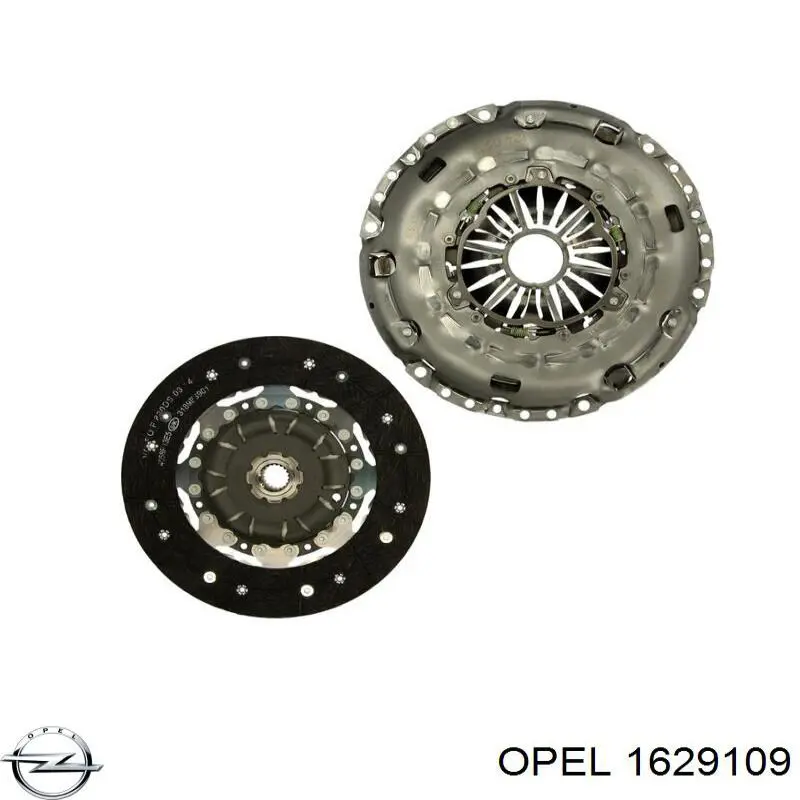 Комплект сцепления (3 части) Opel 1629109 цена, от 235.64 USD