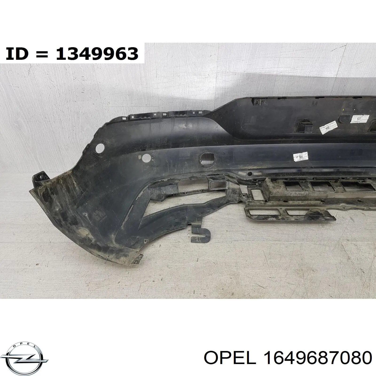 Бампер задний Opel 1649687080 цена, от 101.35 USD