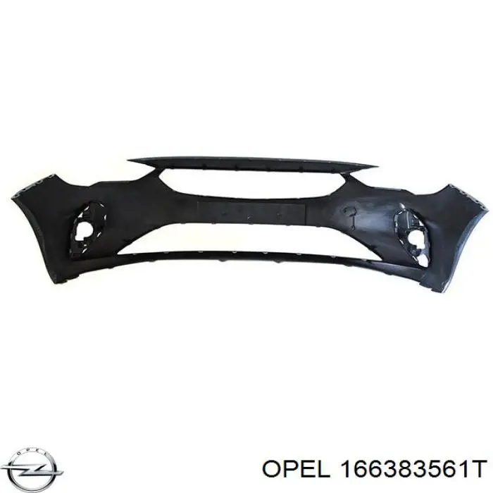 166383561T Opel Бампер передний в сборе