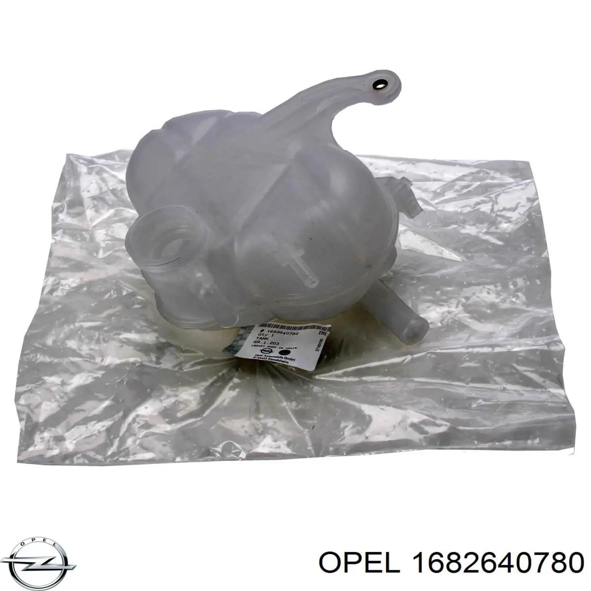 1682640780 Opel tanque de expansão do sistema de esfriamento