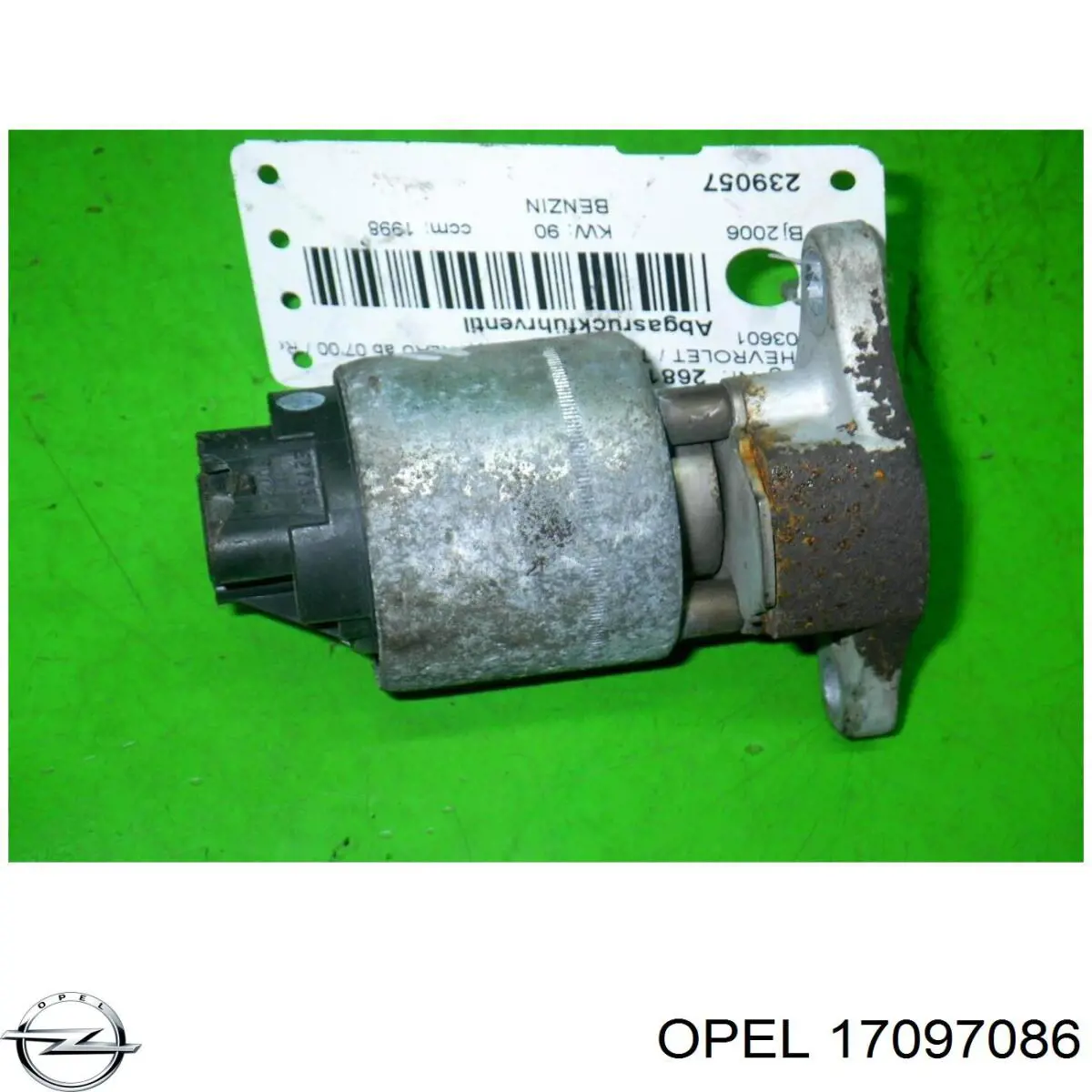 Приборы управления системы рециркуляции Opel 17097086 цена, от 42.76 USD