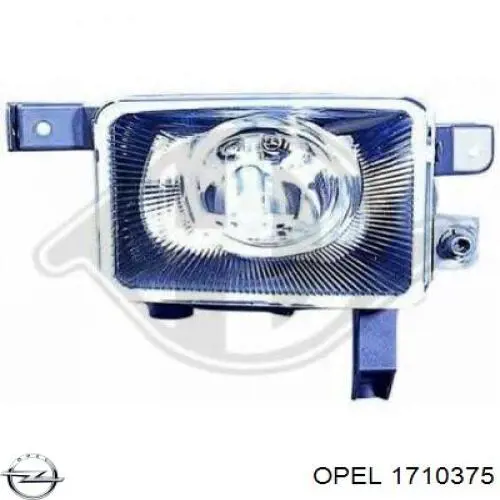 Фара противотуманная, правая Opel 1710375 цена, от 34.36 USD