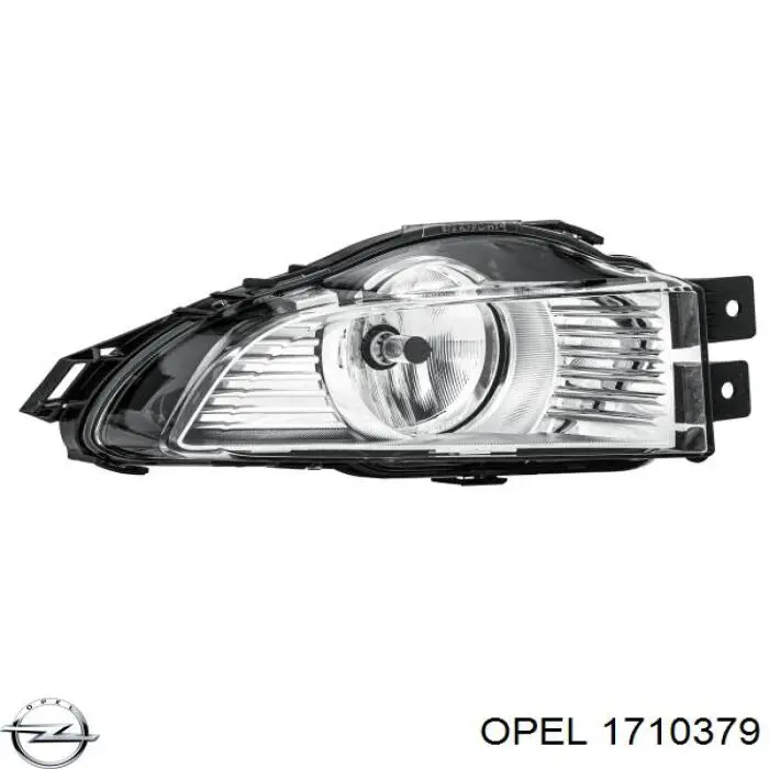 Фара противотуманная, правая Opel 1710379 цена, от 44.02 USD