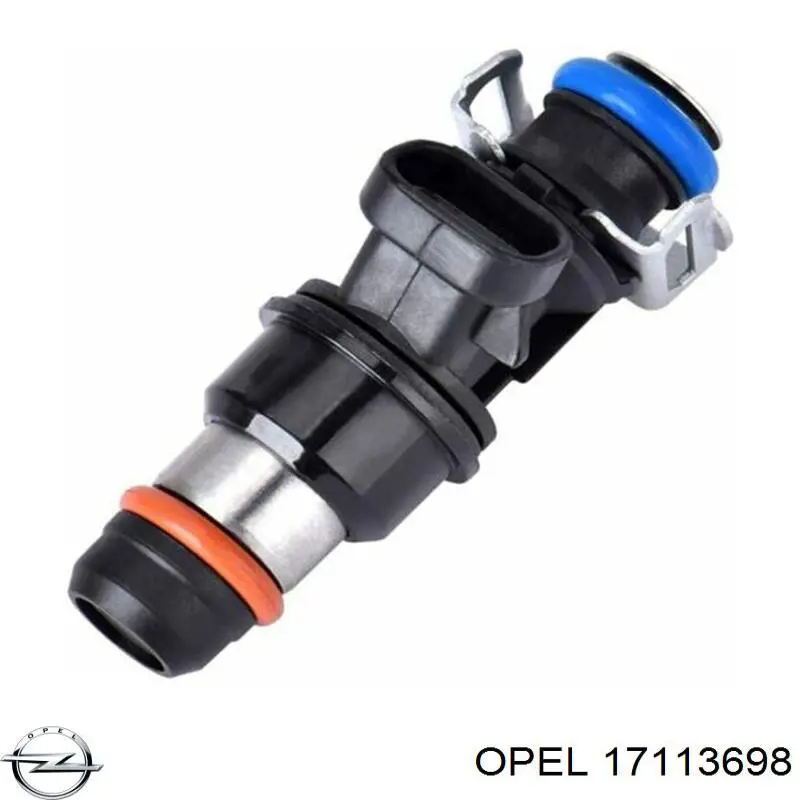 17113698 Opel Топливные форсунки
