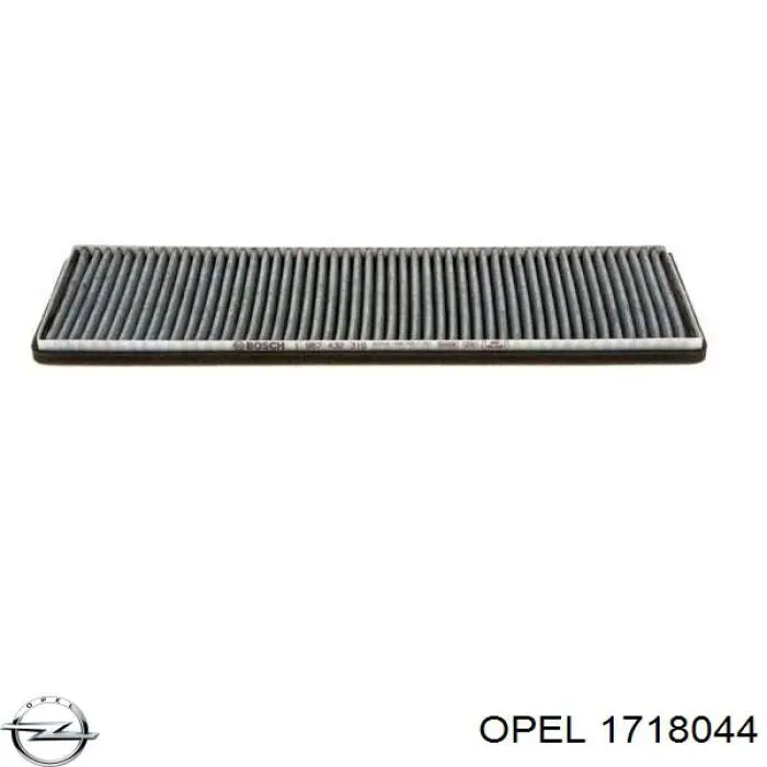 Фильтр воздушный отопителя Opel 1718044 цена, от 5.61 USD