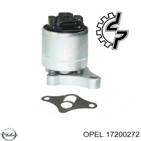 17200272 Opel клапан егр