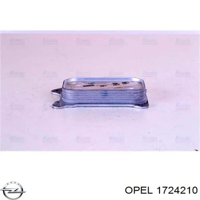 1724210 Opel радиатор масляный