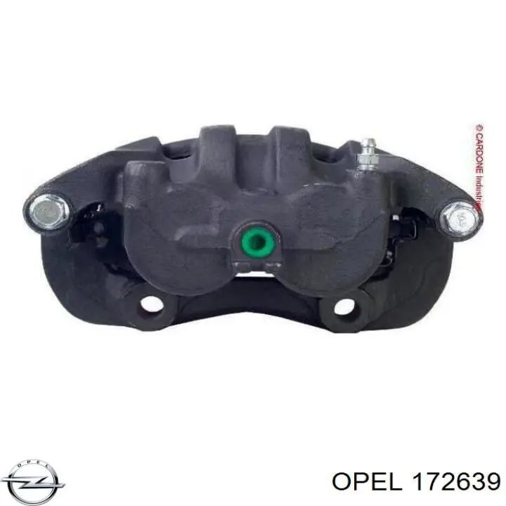 172639 Opel moldura da porta traseira esquerda