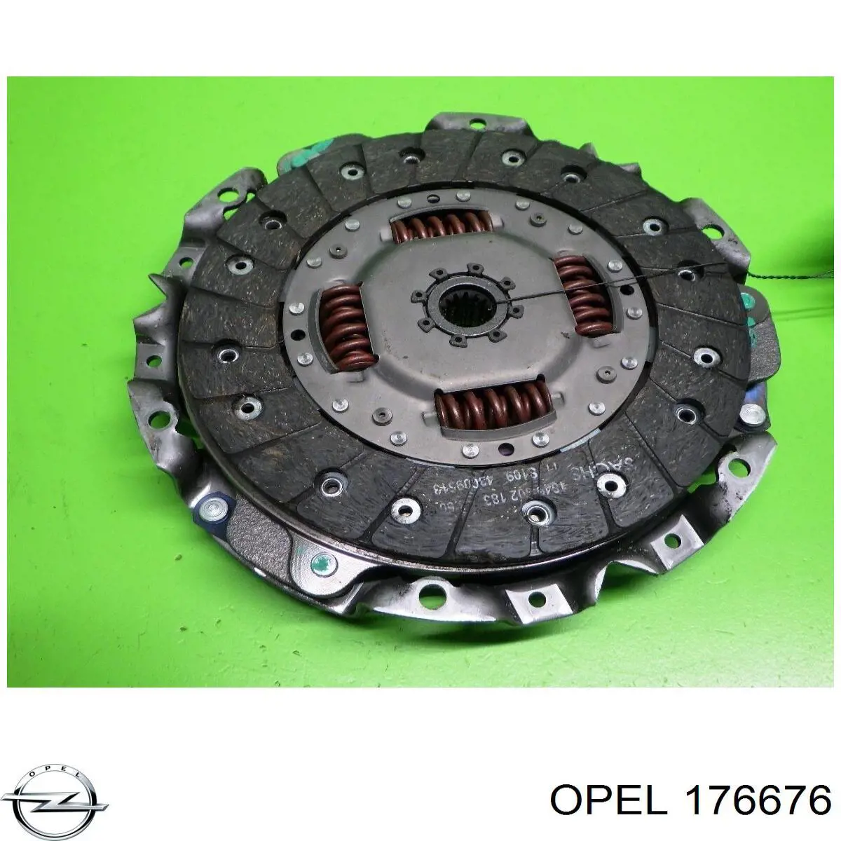 Амортизатор багажника 0176676 Opel