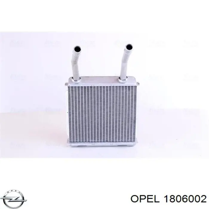 Купить 1806002 Opel Радиатор печки