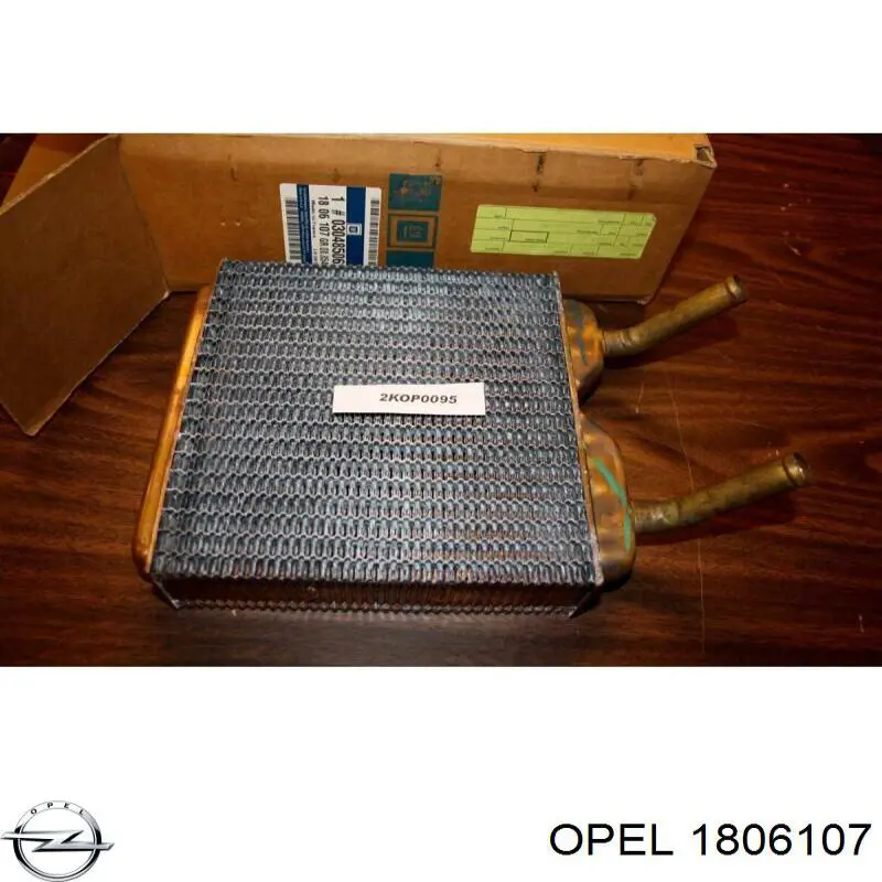 1806107 Opel радиатор печки