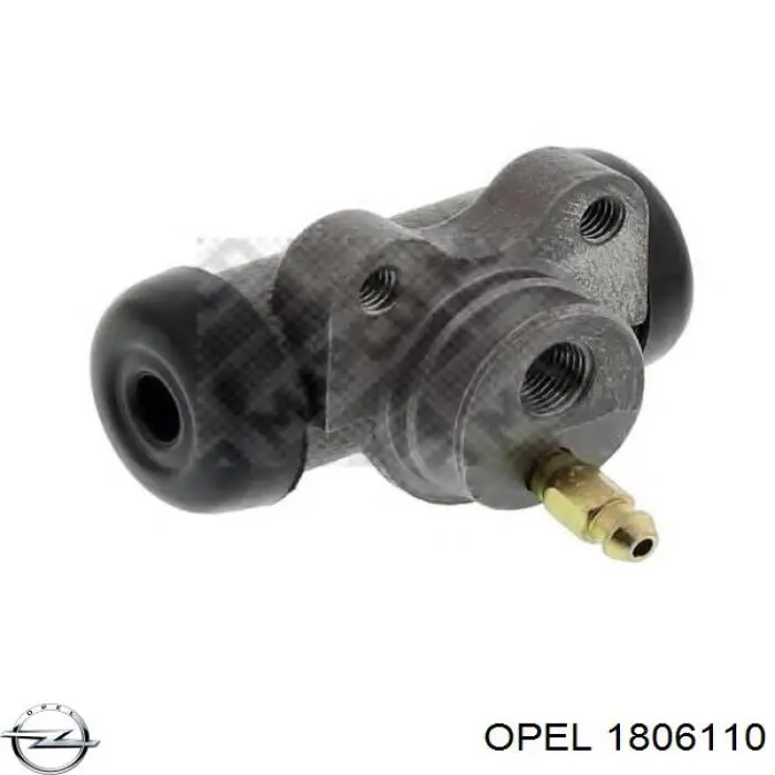 1806110 Opel Радиатор отопителя салона