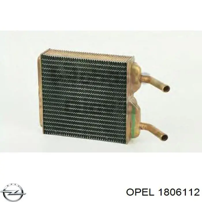 1806112 Opel радиатор печки