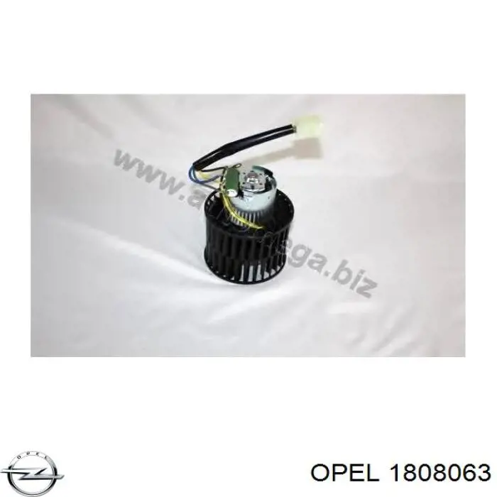 Вентилятор печки 1808063 Opel