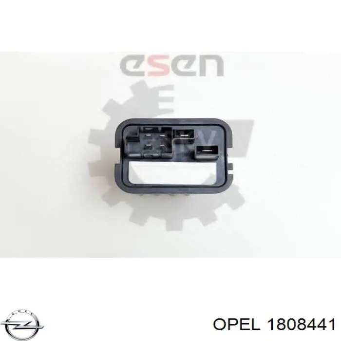 1808441 Opel резистор (сопротивление вентилятора печки (отопителя салона))