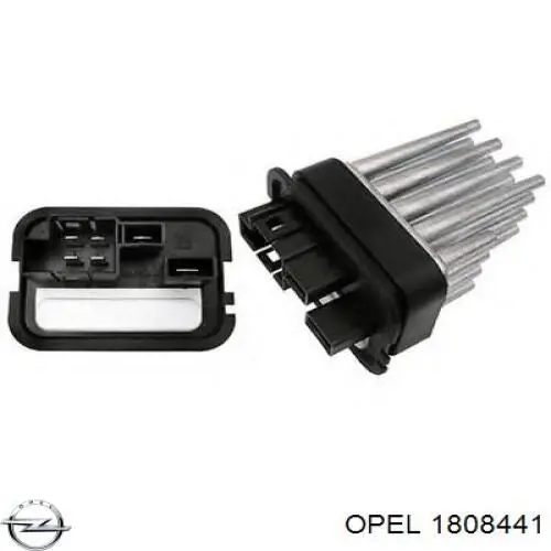 Резистор печки 1808441 Opel