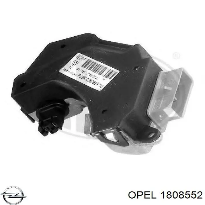 1808552 Opel резистор (сопротивление вентилятора печки (отопителя салона))
