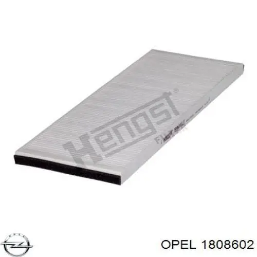 Фильтр воздушный отопителя Opel 1808602 цена, от 3.52 USD