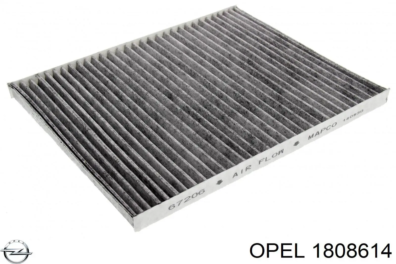 Фильтр воздушный отопителя Opel 1808614 цена, от 6.63 USD