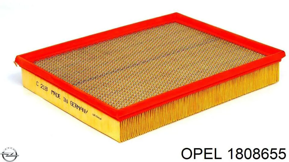  Корпус воздушного фильтра Opel 1808655