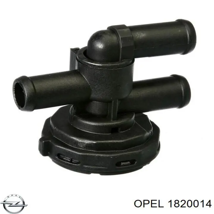 1820014 Opel кран печки (отопителя)