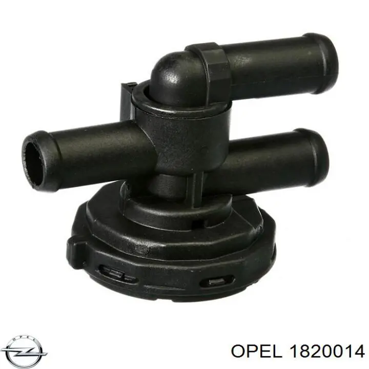 Кран печки 1820014 Opel
