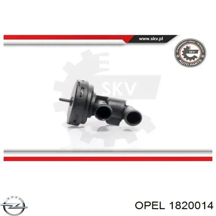 Кран печки (отопителя) Opel 1820014 цена, от 10.99 USD