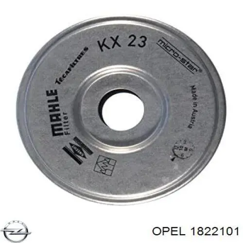 1822101 Opel Механизм управления кондиционером