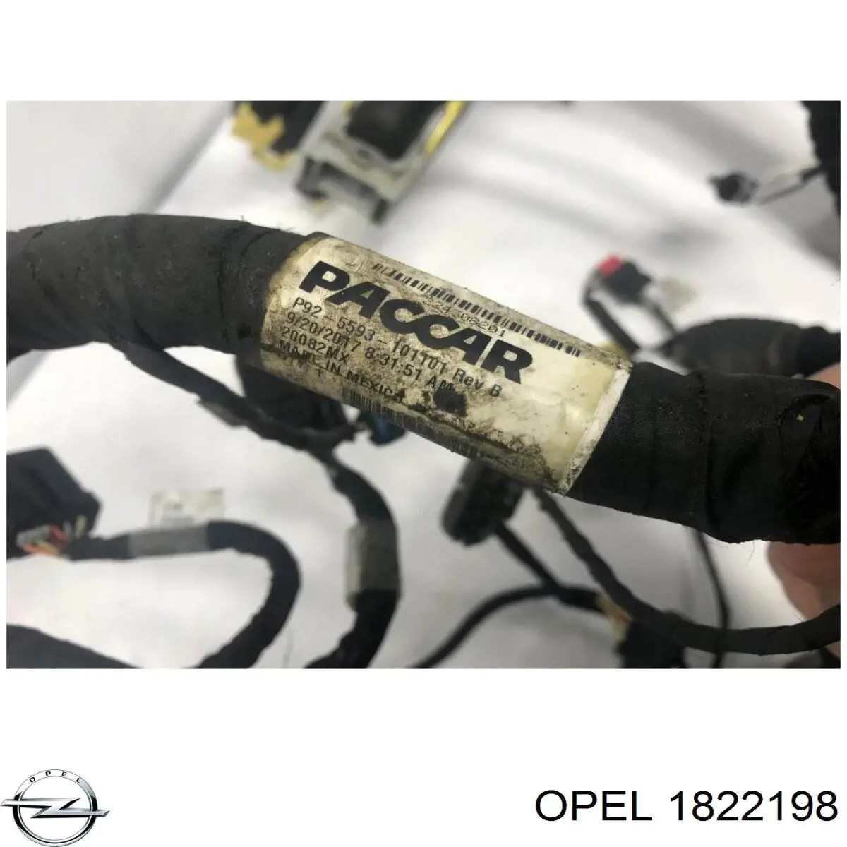 1822198 Opel блок управления режимами отопления/кондиционирования