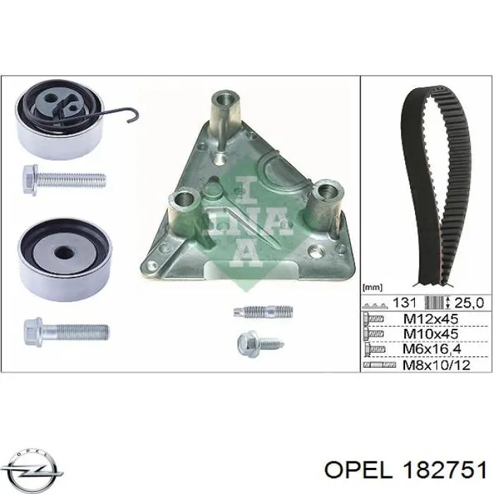 182751 Opel лючок бензобака (топливного бака)