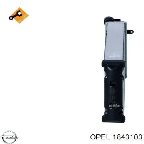 Радиатор печки 1843103 Opel