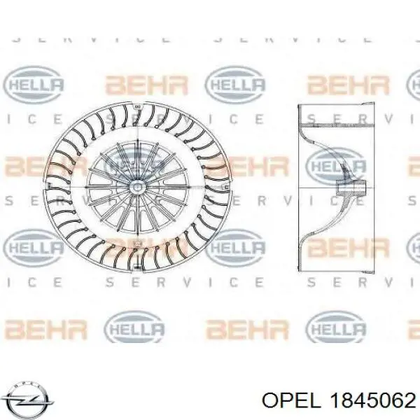Мотор вентилятора печки (отопителя салона) Opel 1845062 цена, от 105.22 USD