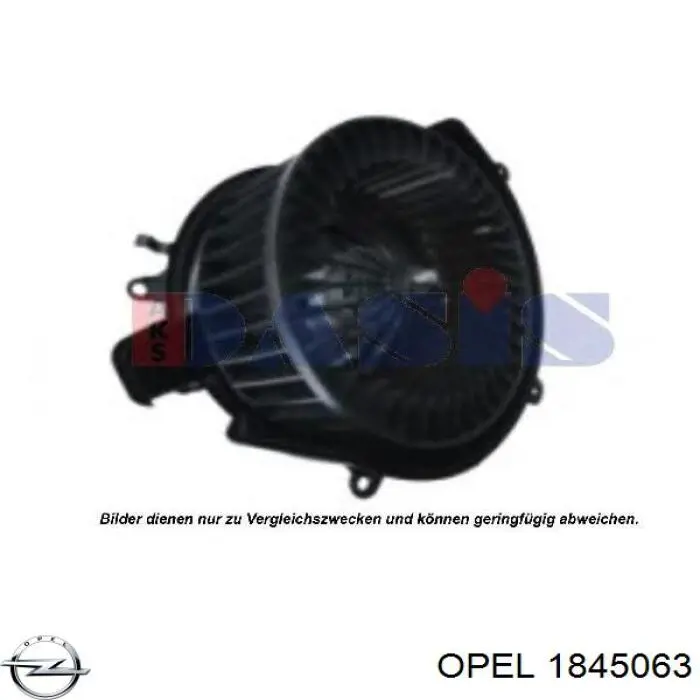 Мотор вентилятора печки (отопителя салона) Opel 1845063 цена, от 88.27 USD