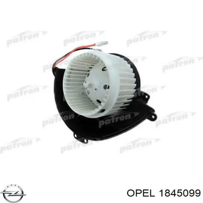 Мотор вентилятора печки (отопителя салона) Opel 1845099 цена, от 46.87 USD