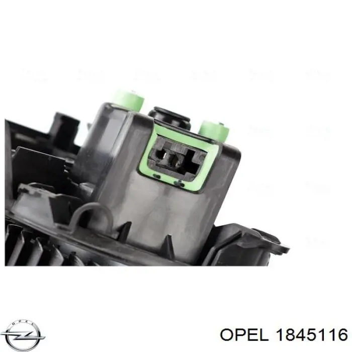 1845116 Opel motor de ventilador de forno (de aquecedor de salão)