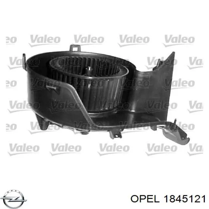 Вентилятор печки 1845121 Opel