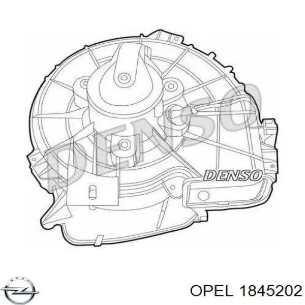 Мотор вентилятора печки (отопителя салона) Opel 1845202 цена, от 89.97 USD