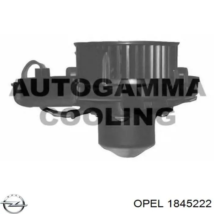 Мотор вентилятора печки (отопителя салона) Opel 1845222 цена, от 62.49 USD