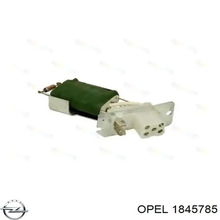 18 45 785 Opel резистор (сопротивление вентилятора печки (отопителя салона))
