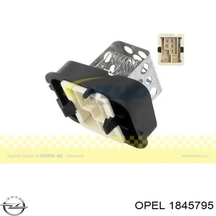Реостат Opel 1845795