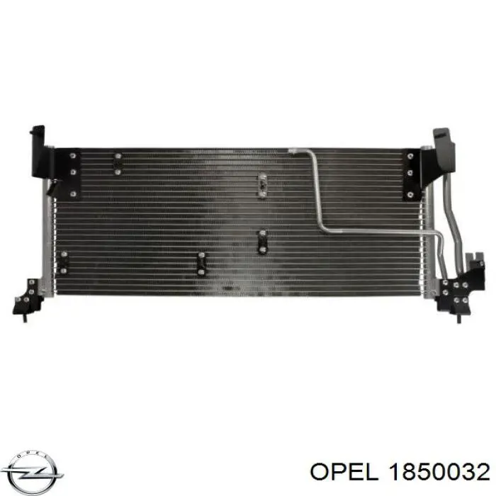 1850032 Opel radiador de aparelho de ar condicionado