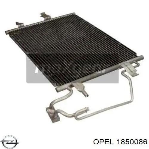 Радиатор охлаждения кондиционера Opel 1850086