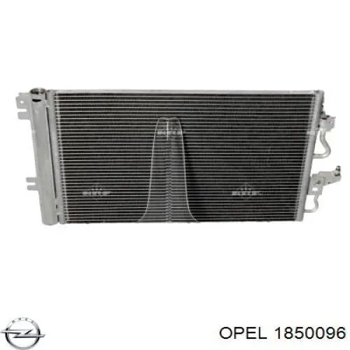 Конденсатор кондиционера Opel 1850096 цена, от 98.60 USD