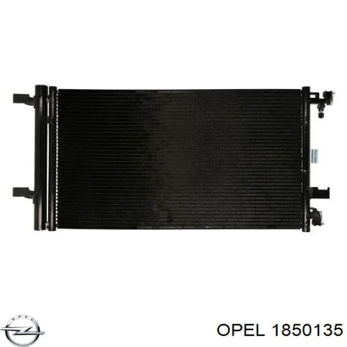 Купить 1850135 Opel Радиатор системы охлаждения кондиционера