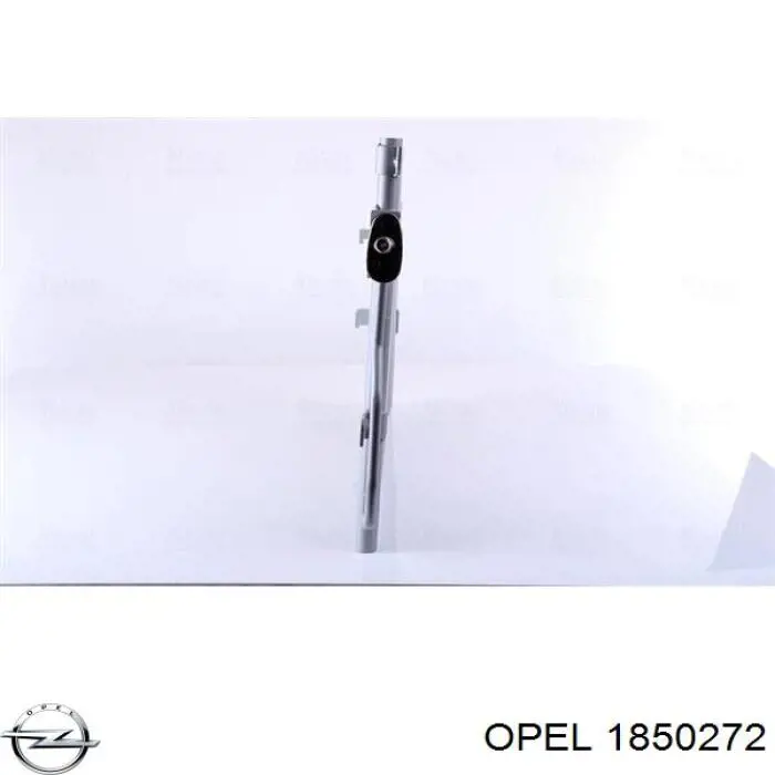 1850272 Opel радиатор кондиционера