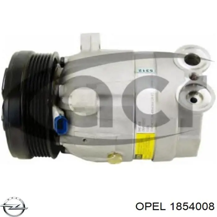 1854008 Opel компрессор кондиционера