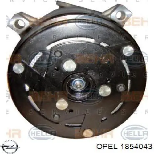 Купить 1854043 Opel Компрессор климатической установки