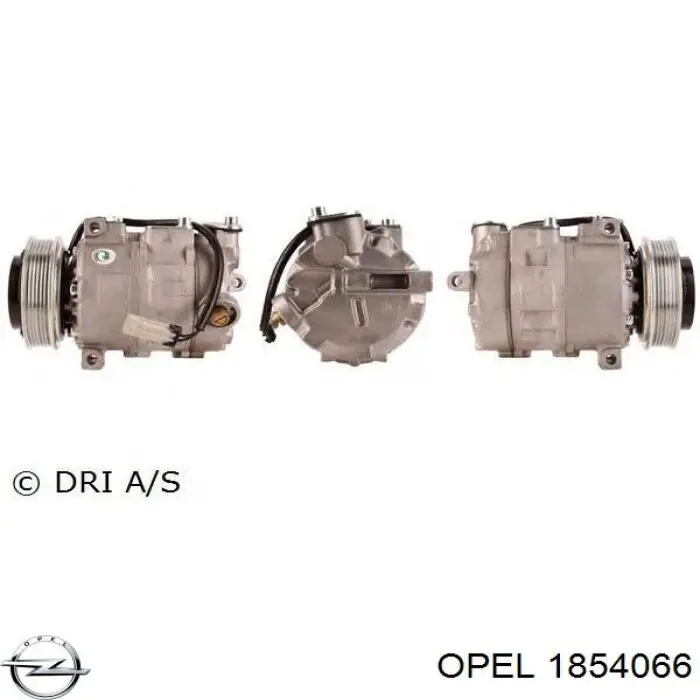 Насос кондиционера Opel 1854133