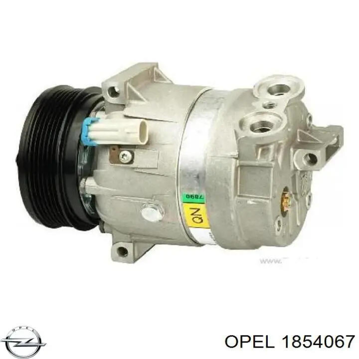 1854067 Opel Компрессор хладагента